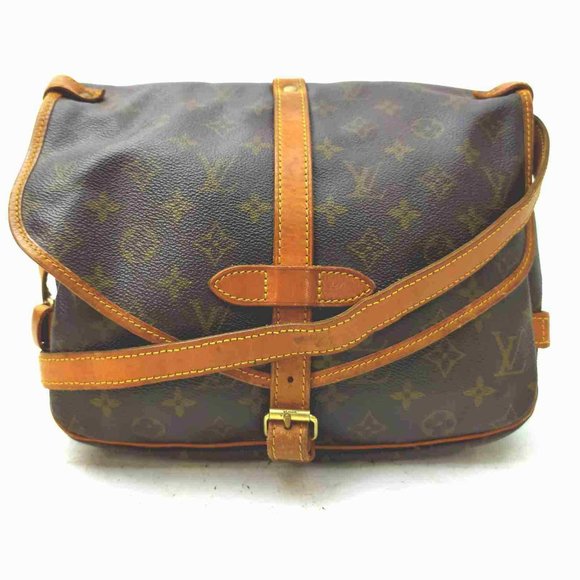 Auth Louis Vuitton Saumur 30 Crossbody #8636L28 - Picture 1 of 10